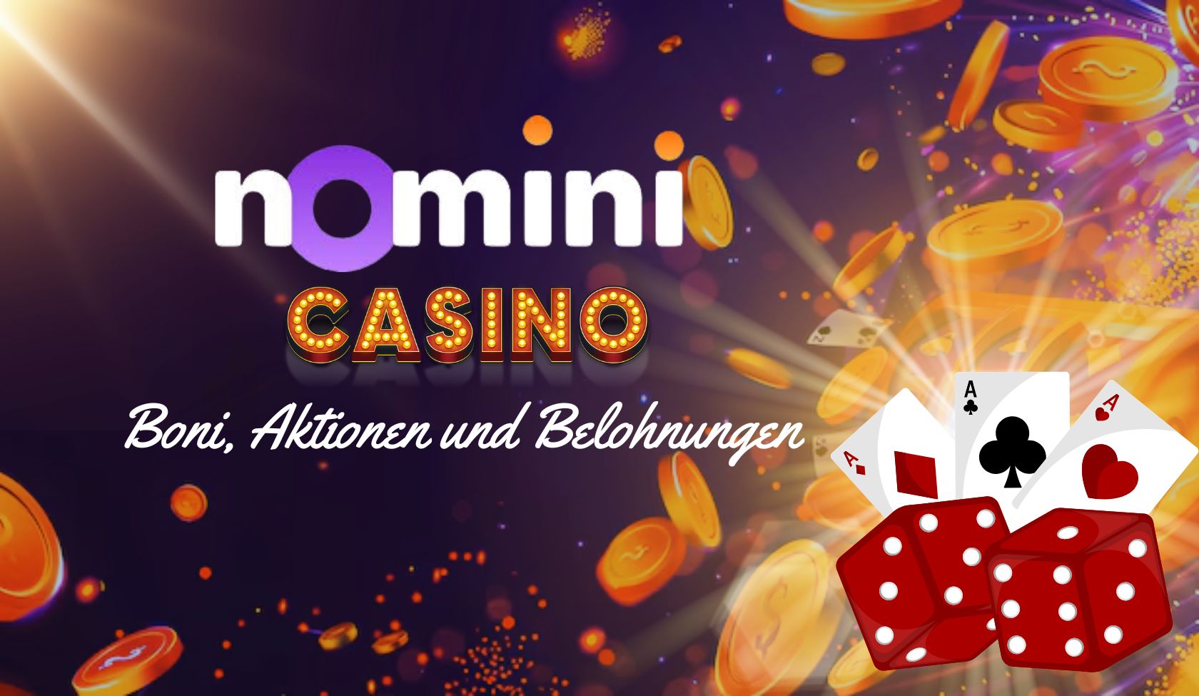 Nomini Casino Sind die Boni, Aktionen und Belohnungen
