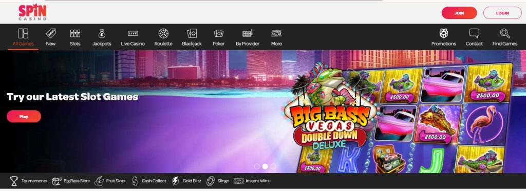 Spin Casino Review UK